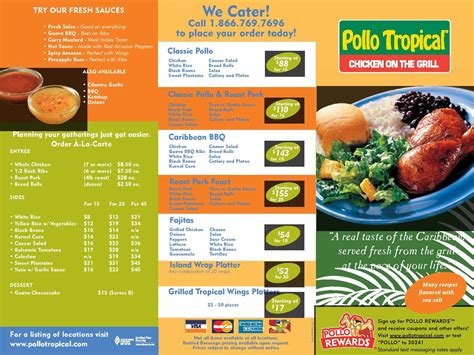 smart savings pollo tropical card|Pollo Tropical menu prices.